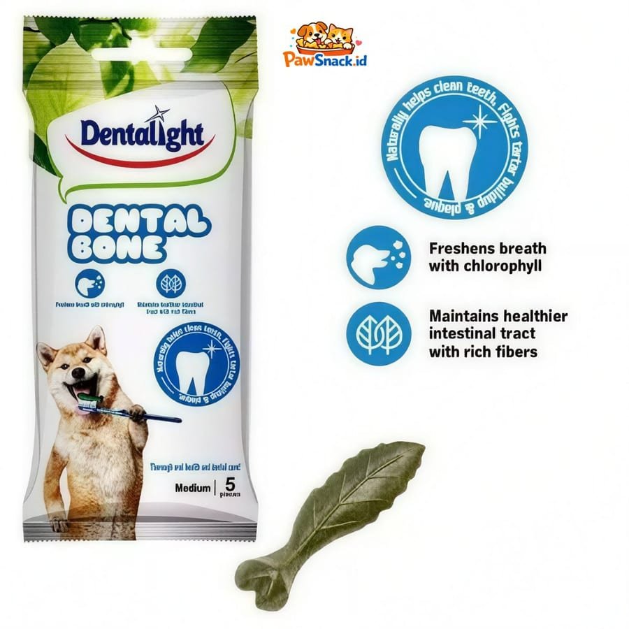 Dentalight Dental Bone - Snack  Anjing
