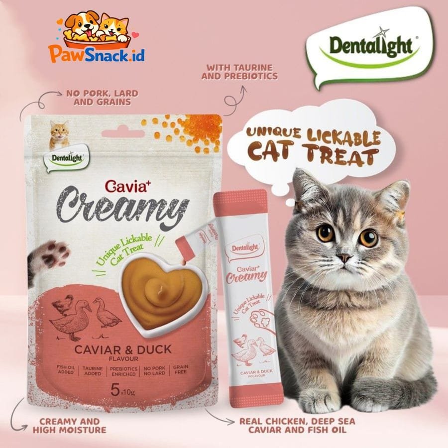 Snack Kucing DENTALIGHT || Grain Free isi 5 x 10gr